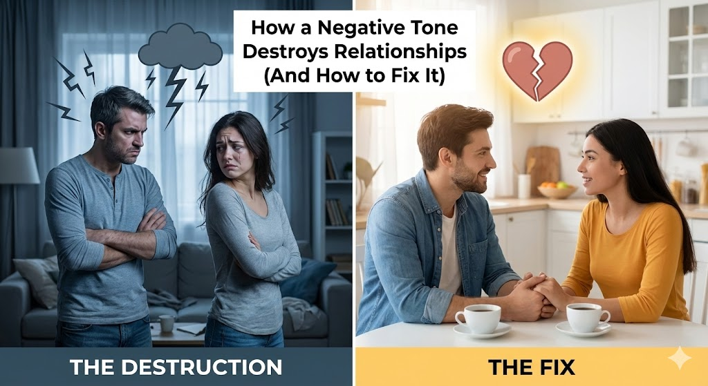 How a Negative Tone Destroys Relationships